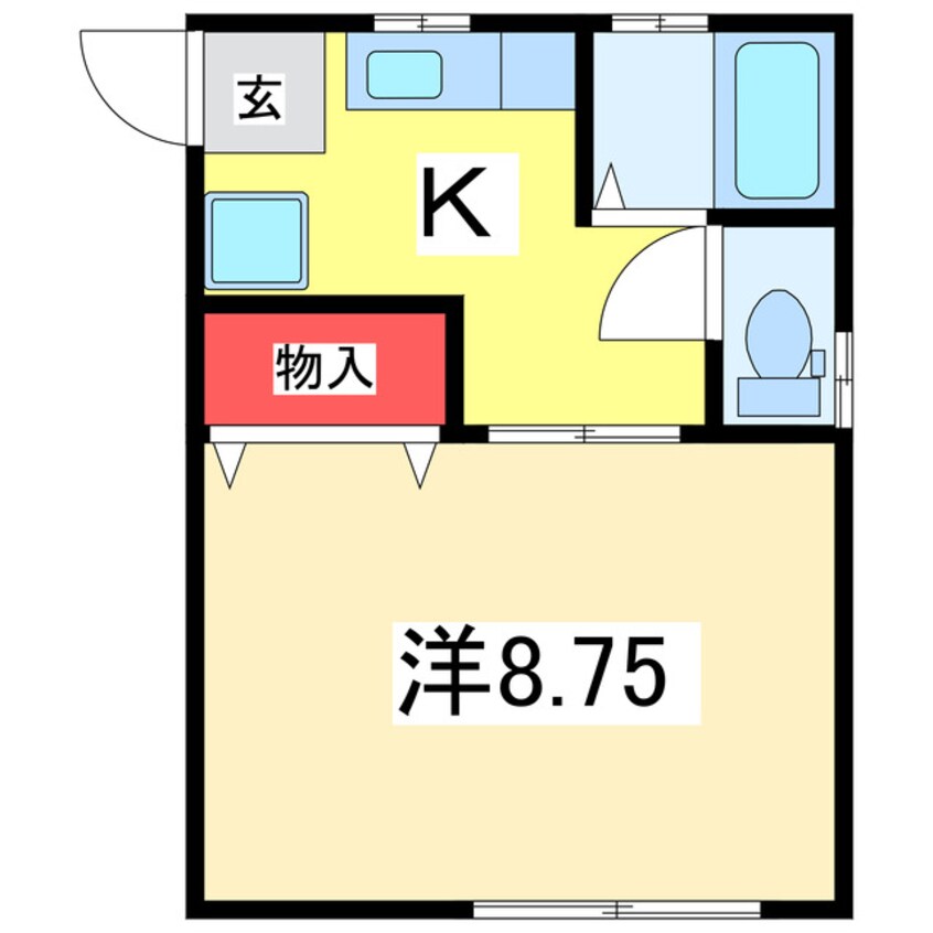 間取図 メゾンサウス
