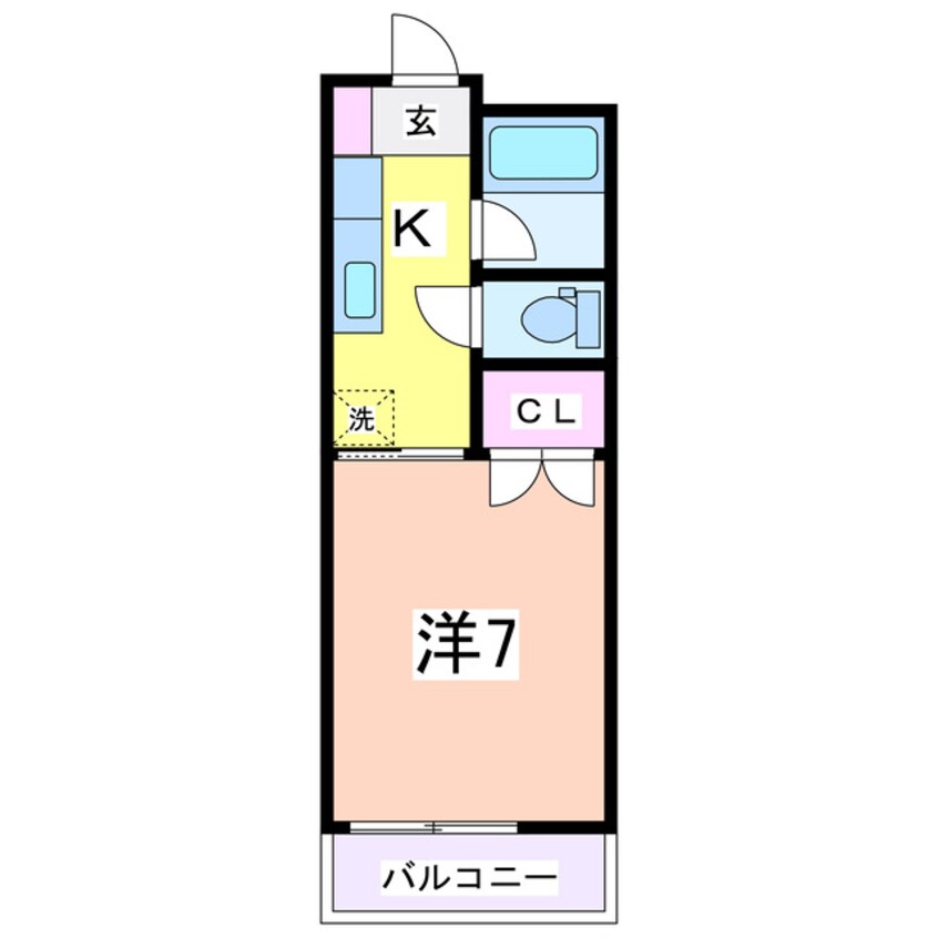 間取図 エステート旭町