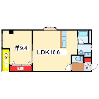 間取図 トーカンマンション医学町