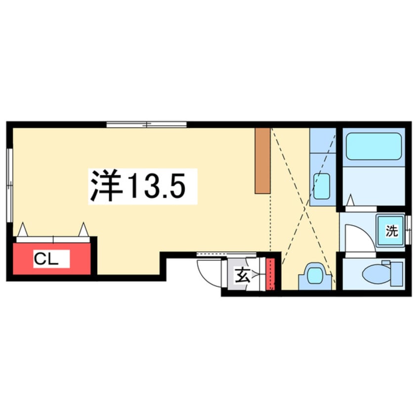 間取図 ロイヤルパレス峰