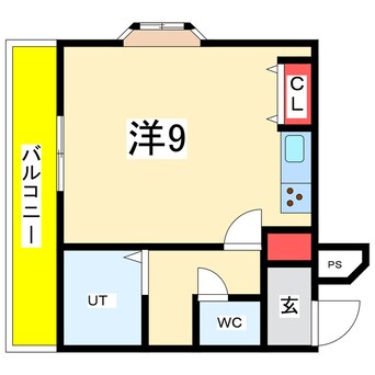 間取図 ライフ旭町
