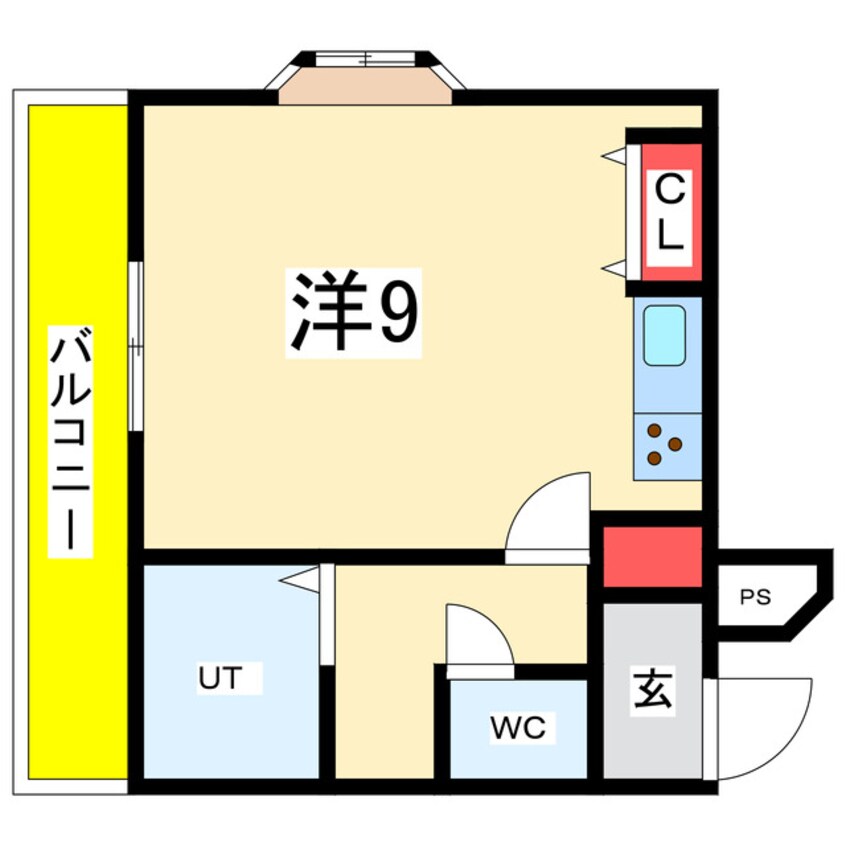 間取図 ライフ旭町