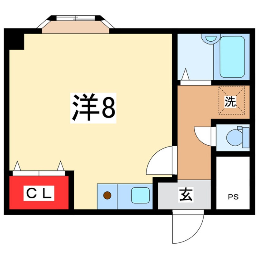 間取図 ライフ旭町