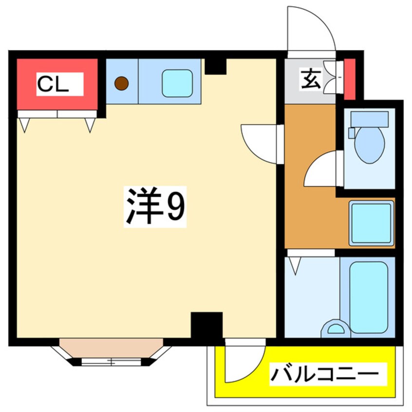 間取図 ライフ旭町