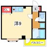ライフ旭町 1Rの間取り