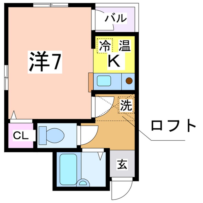 間取図 サンハイム関新