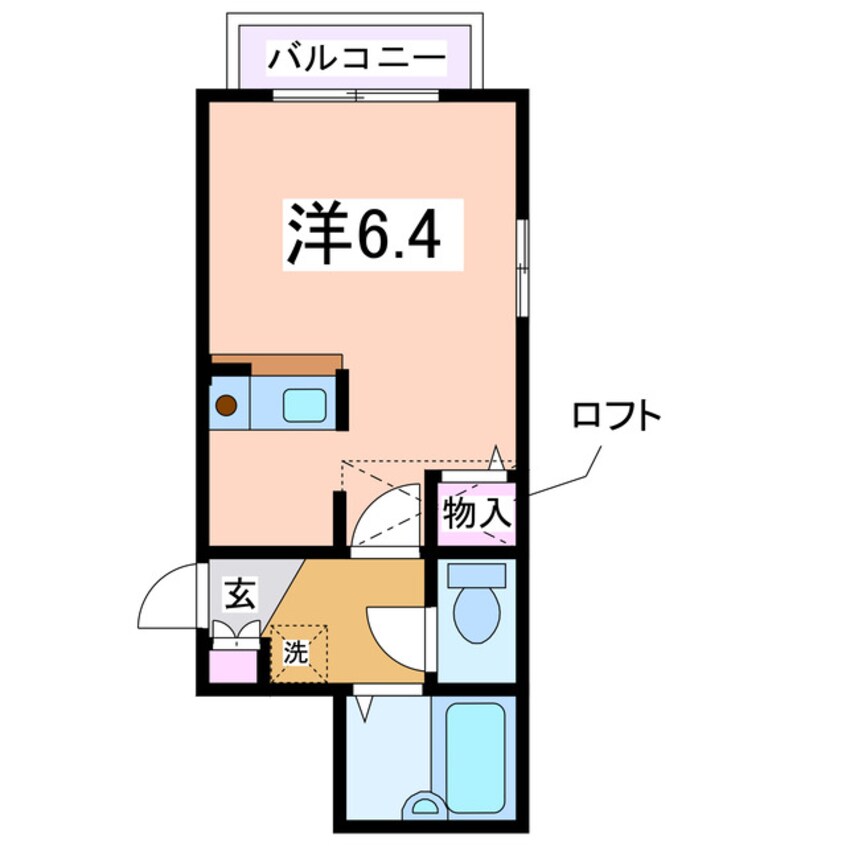 間取図 サンハイム関新