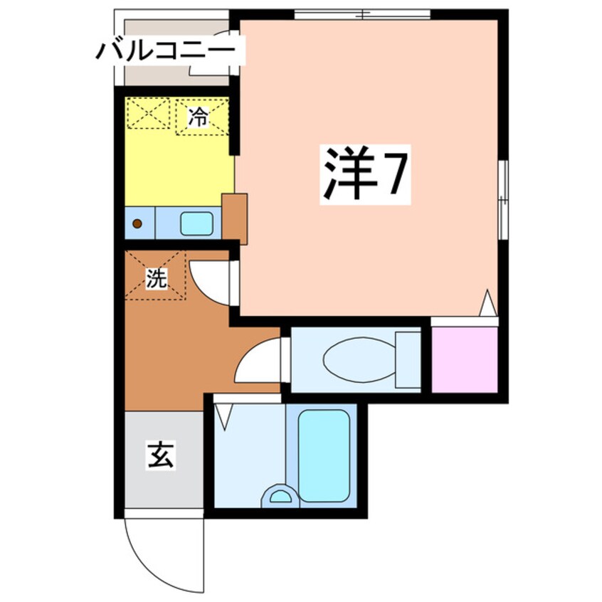 間取図 サンハイム関新