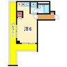 リバティープラザ本町 1Rの間取り