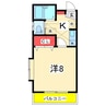 ハイマート関屋田町 1Kの間取り