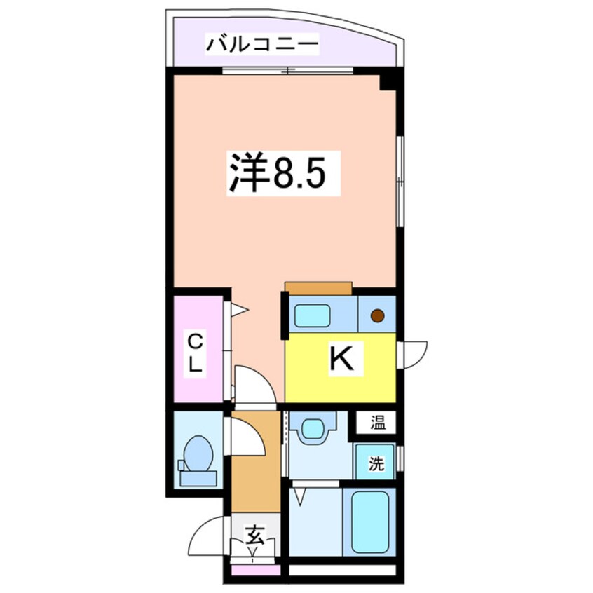 間取図 コートプリエール