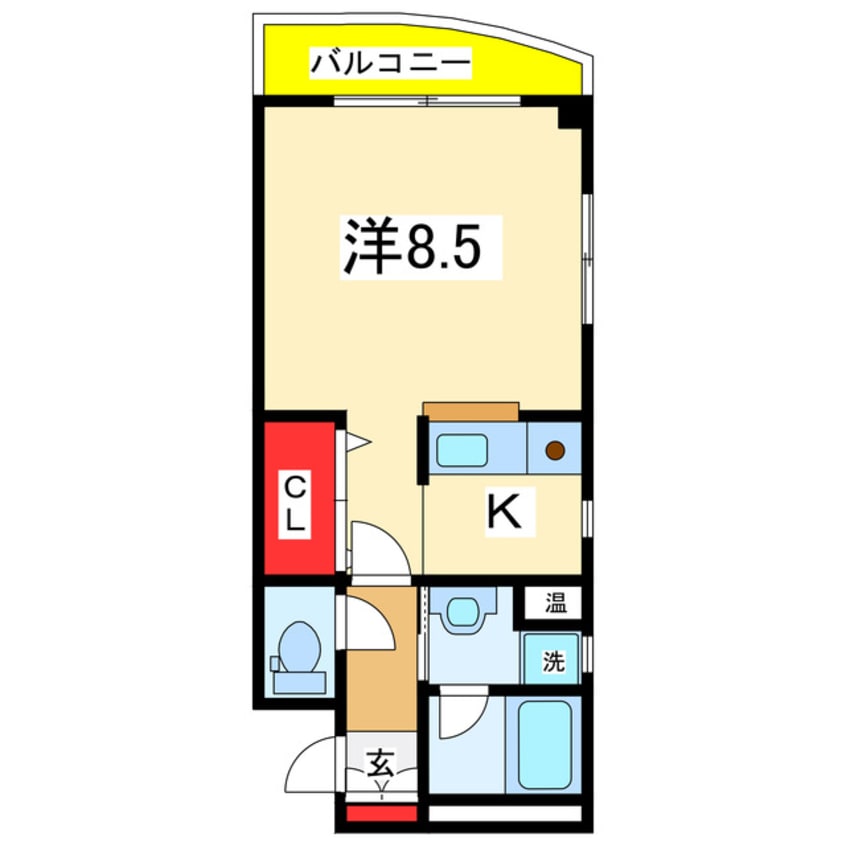 間取図 コートプリエール