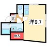 カナール十番 1Rの間取り