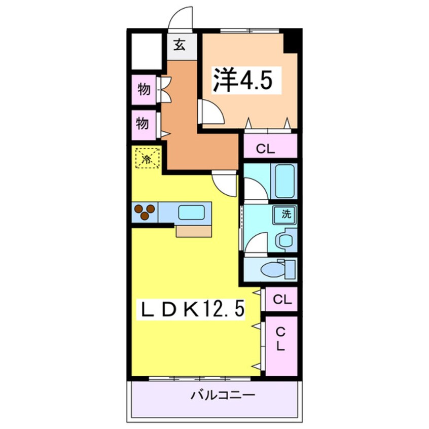 間取図 アドラブール文京町