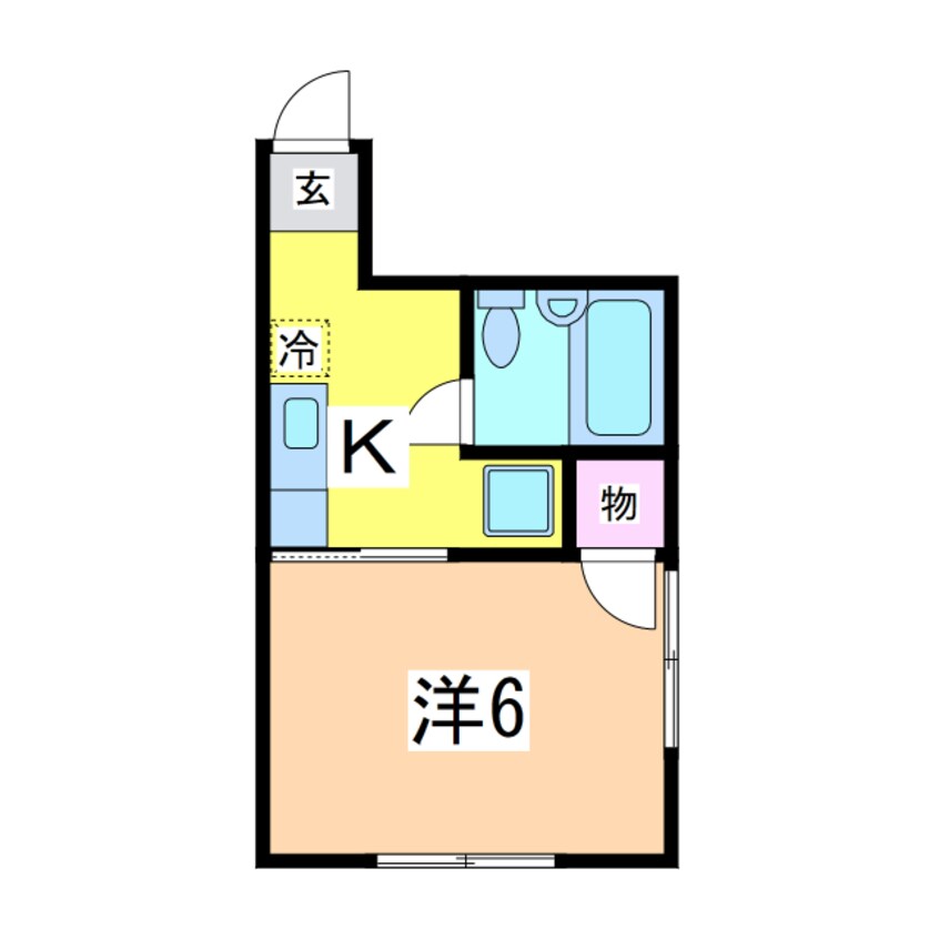 間取図 シャトレーゼ堀之内