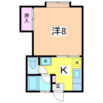 間取図 コーポササキ