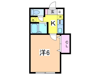 間取図 ベレーザ青山Ｂ