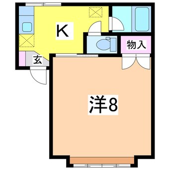 間取図 サンメゾン堀割