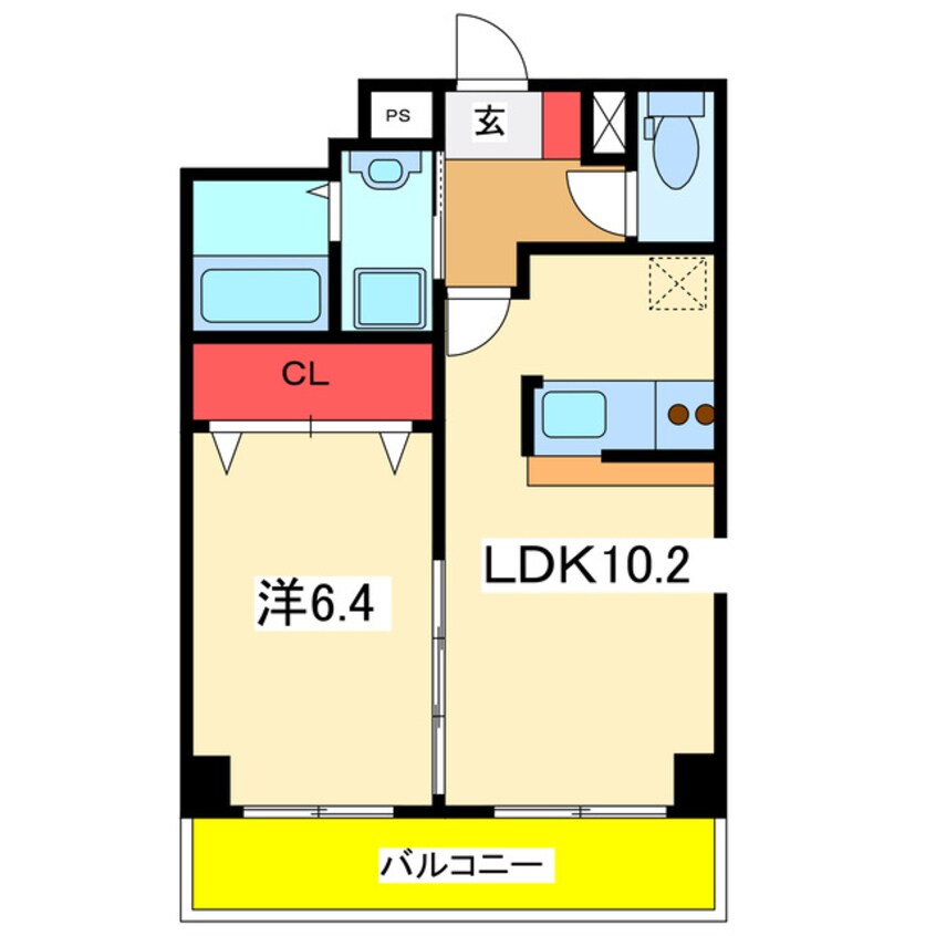 間取図 グレイスヴィラ西大畑