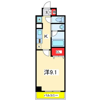 間取図 グレイスハイツ東中通