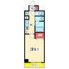 グレイスハイツ東中通 1Kの間取り