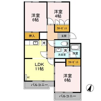間取図 ニューハイツ幸