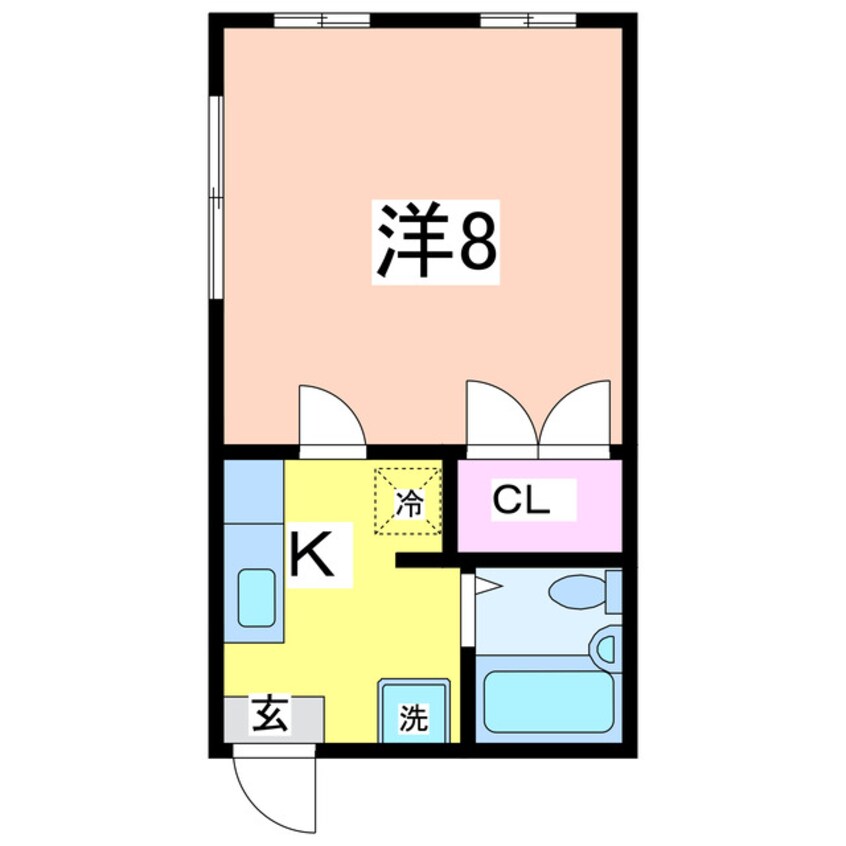 間取図 コーポサントノーレ