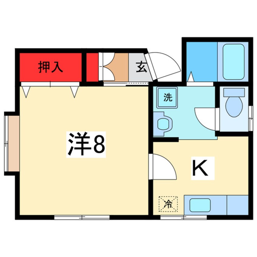 間取図 カーサベルツリー