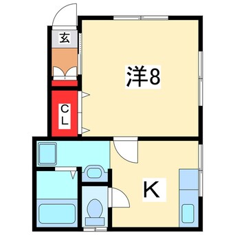 間取図 カーサベルツリー