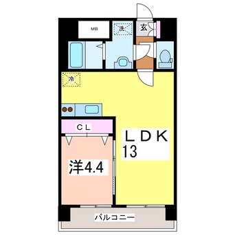 間取図 スカイオン本町