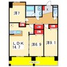 サンリット上近江 3LDKの間取り