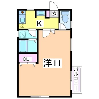 間取図 ファンテール