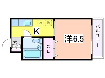 間取図 ロイヤルハイツ礎