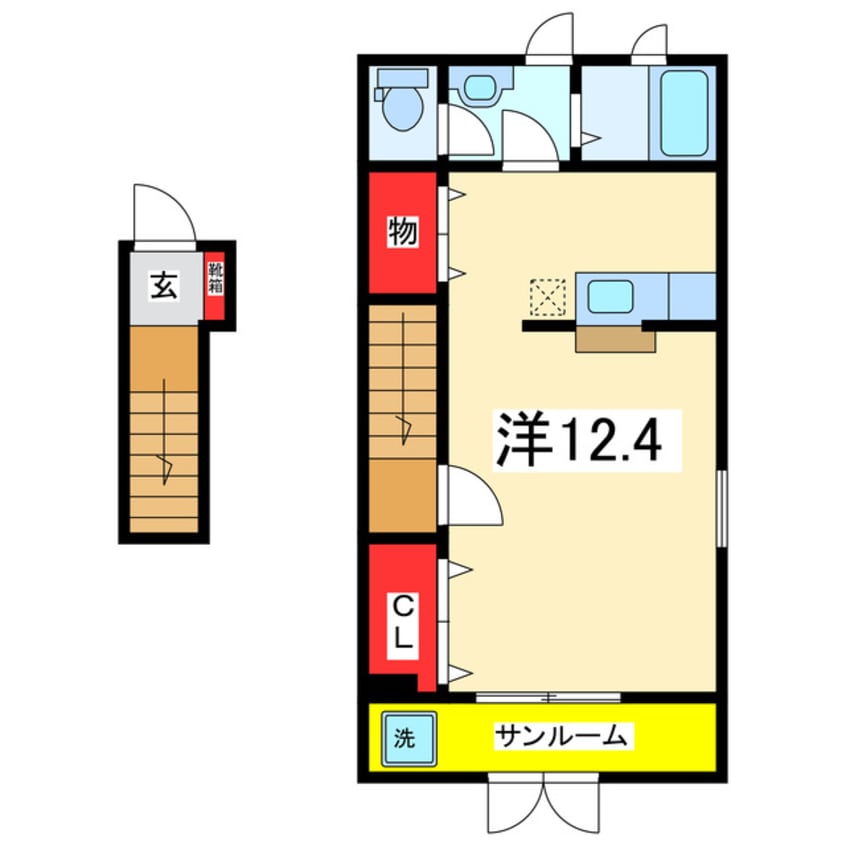間取図 メリオル
