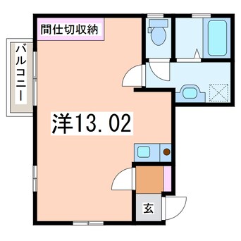 間取図 フォレスタ関屋