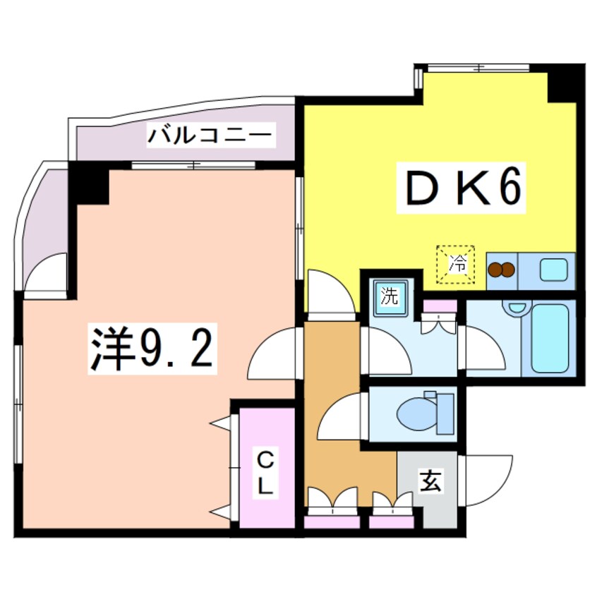 間取図 ベルトピア新潟21