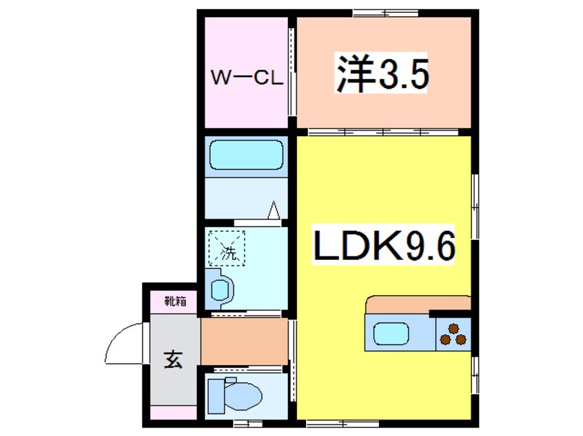 間取図 ラクラス文京町