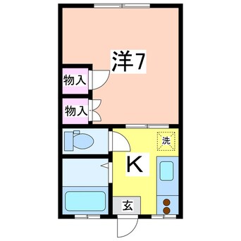 間取図 コーポ井上