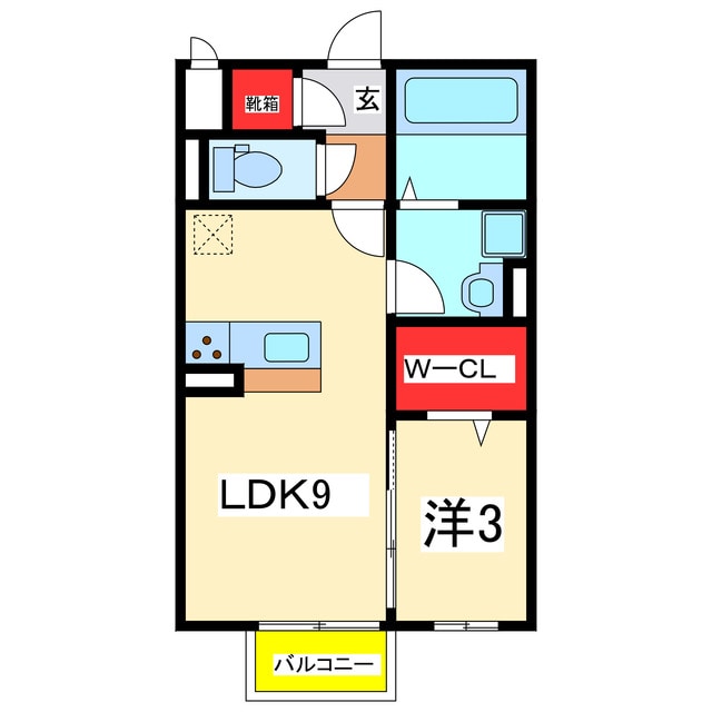 間取り図 DEAR ROOM サチ