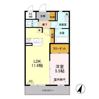 間取図 セリージャ　デ　トーア