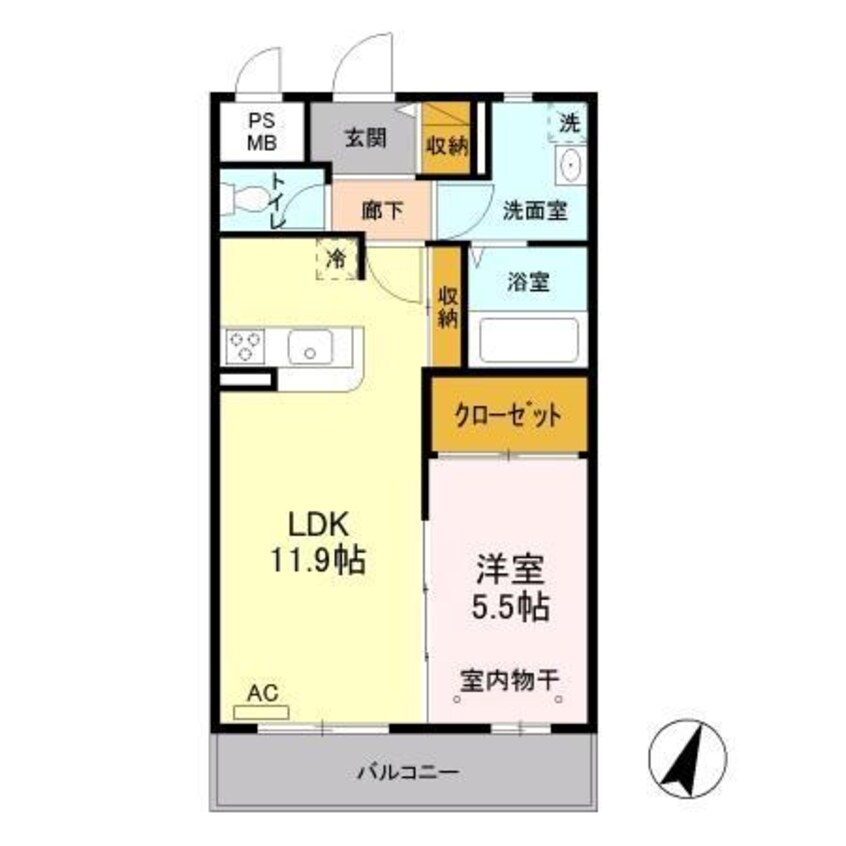 間取図 セリージャ　デ　トーア