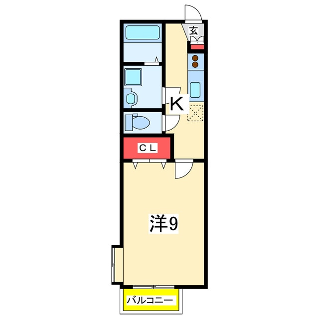 間取り図 ヴィラフローラ