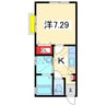 美ら旭町 1Kの間取り