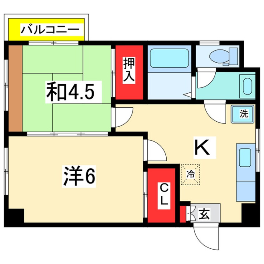間取図 第７ロイヤル礎