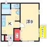 レセーナ 1Kの間取り