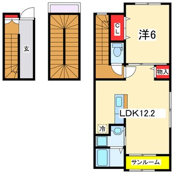 間取図 ペルトⅡ