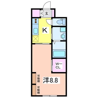 間取図 ファーストクラス古町13番町