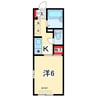 文京学舎 1Kの間取り