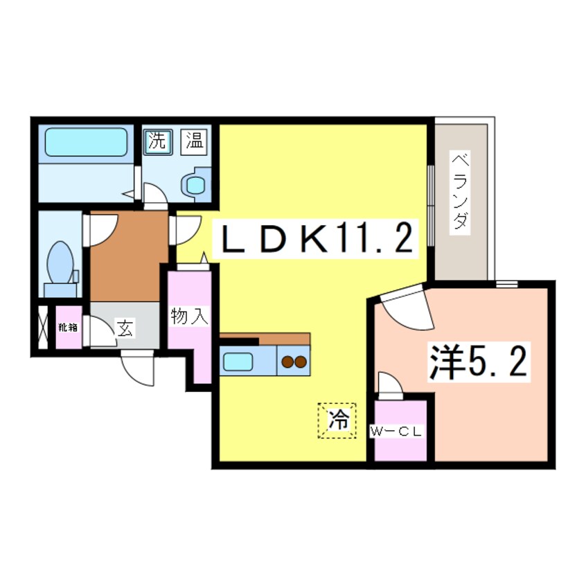 間取図 フラワーズプレイス