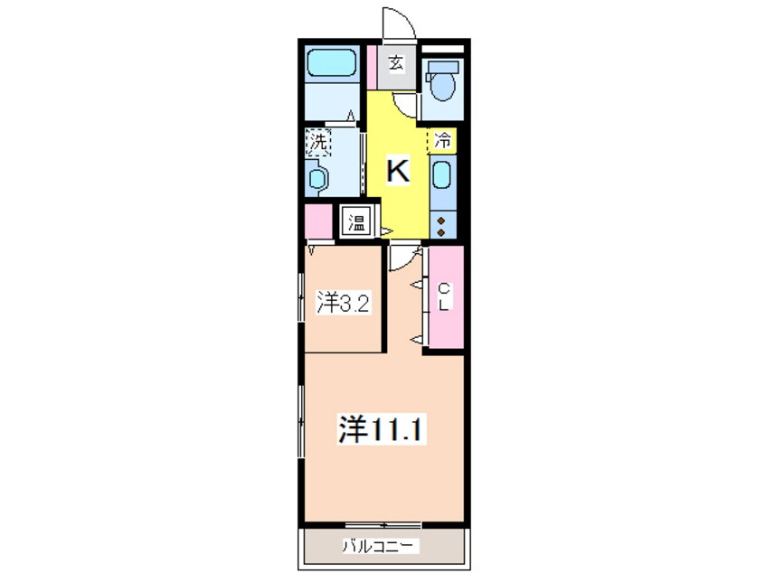 間取図 ベルトピア学校町